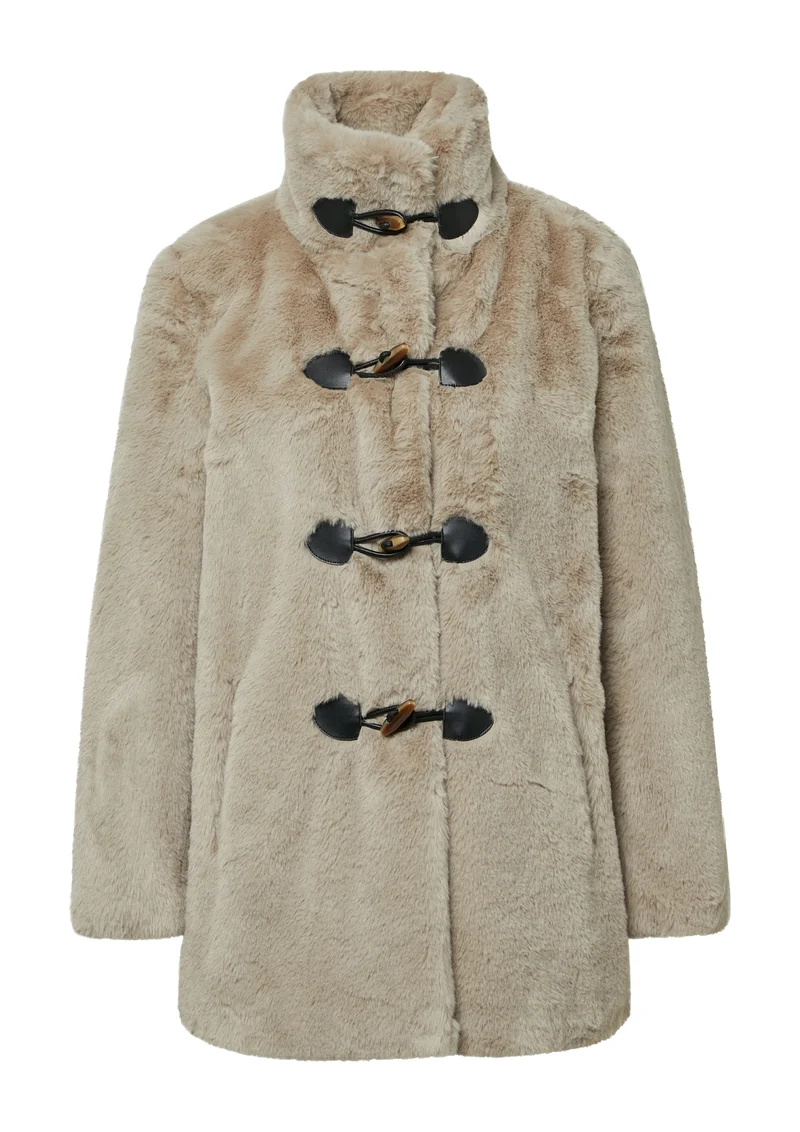 Jacke aus Fake Fur