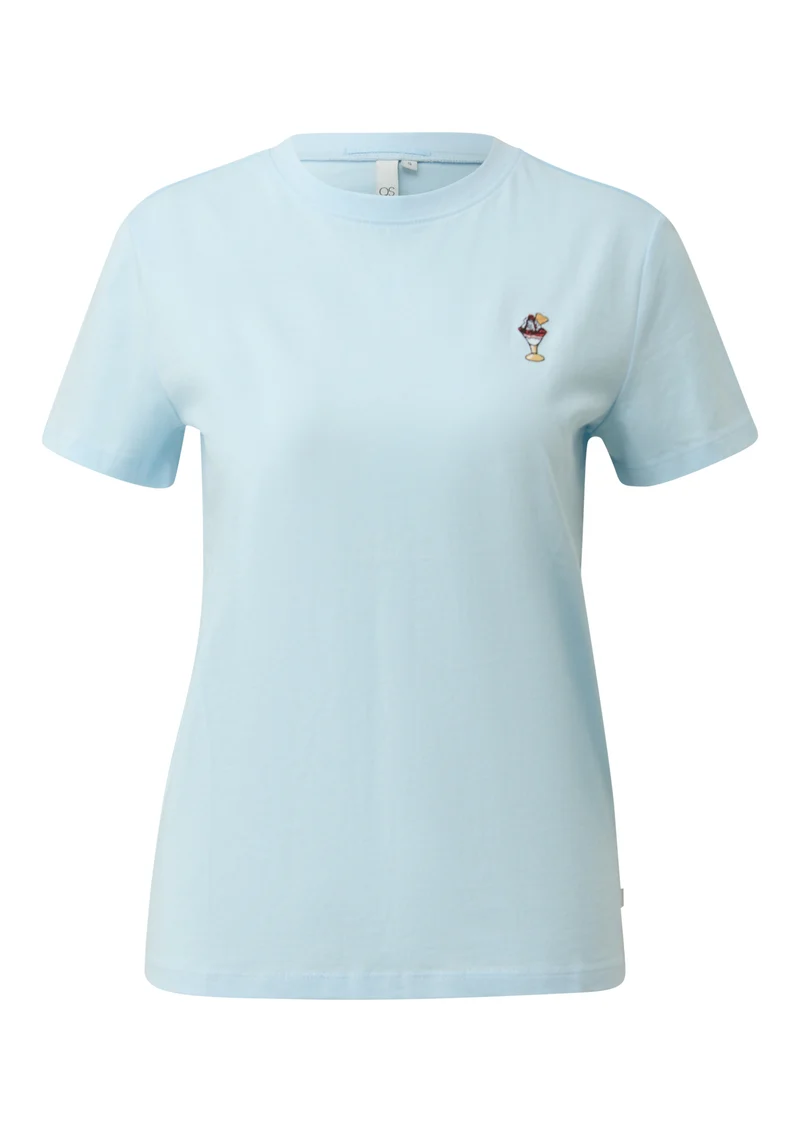 T-Shirt mit Stickerei