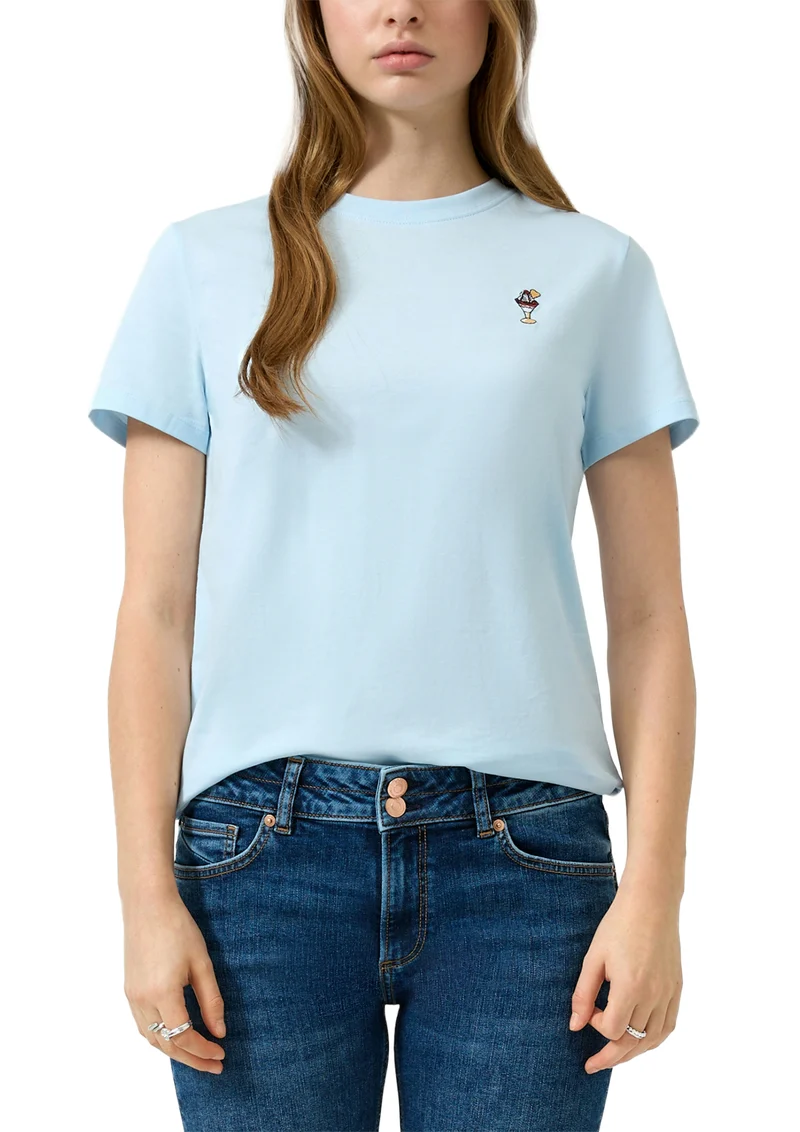 T-Shirt mit Stickerei