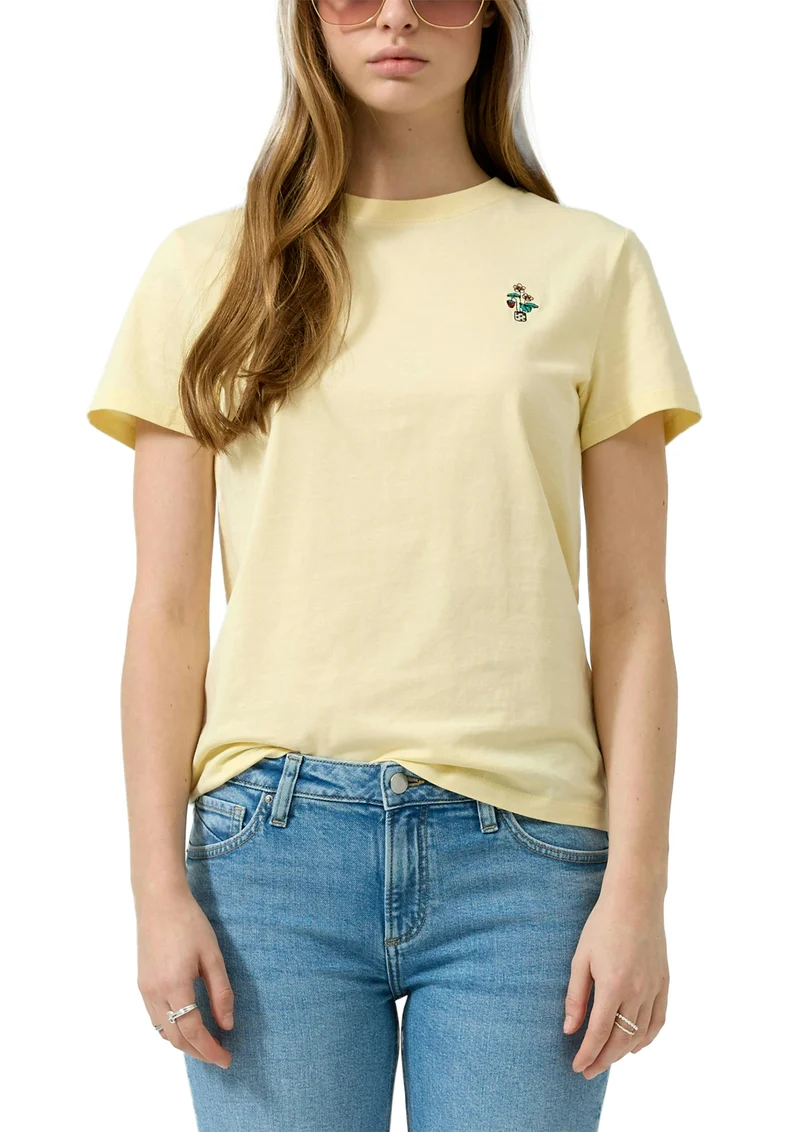 T-Shirt mit Stickerei