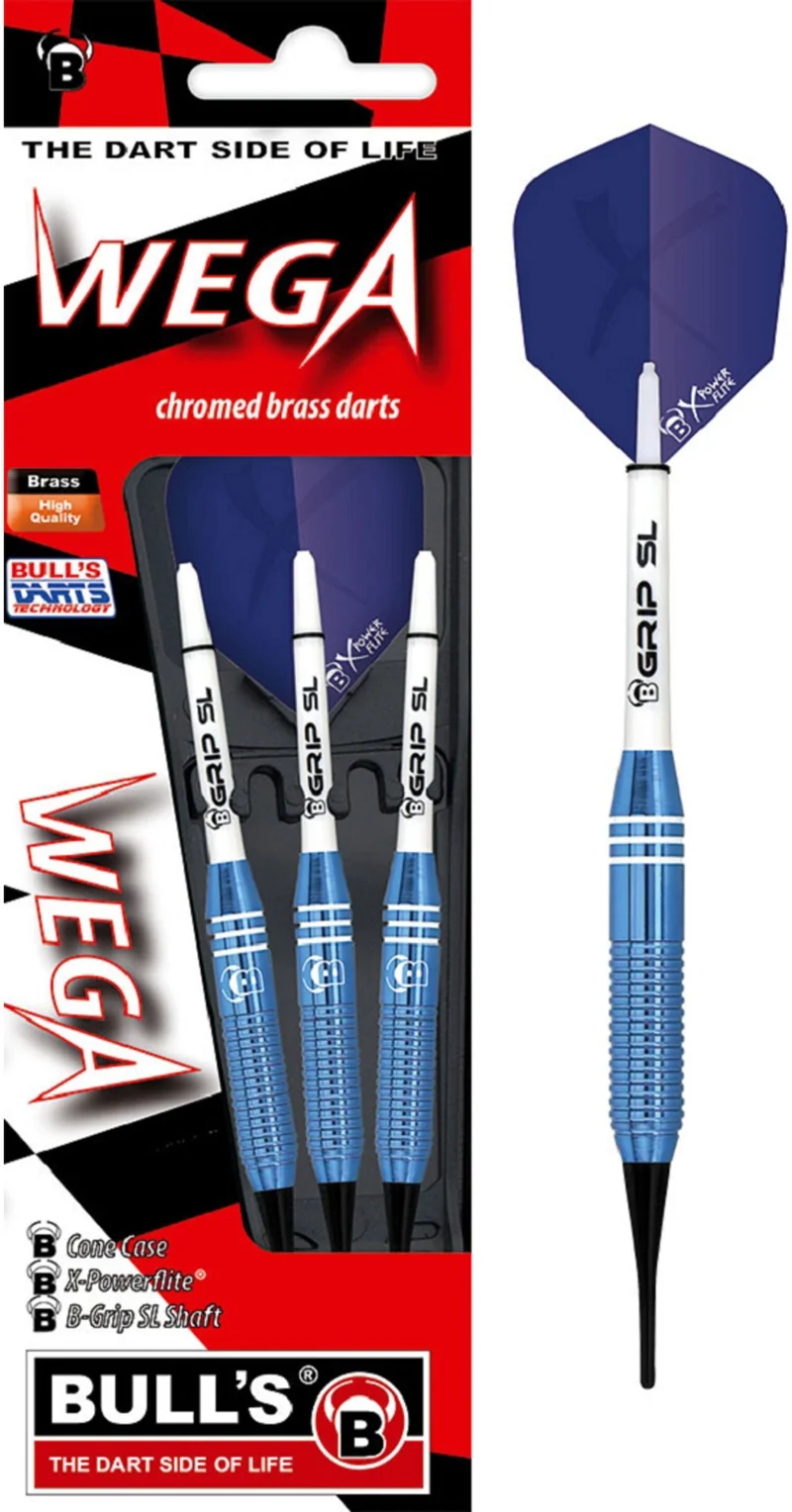 BULL'S Dartpfeil Wega Soft Dart | 16 Gr.
