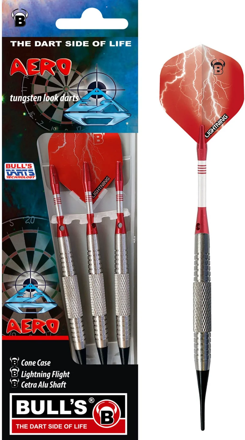 BULL'S Dartpfeil Aero Soft Dart | 16 Gr.