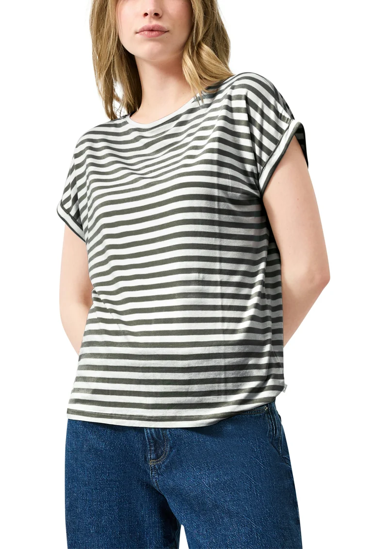 T-Shirt aus Lyocellmix