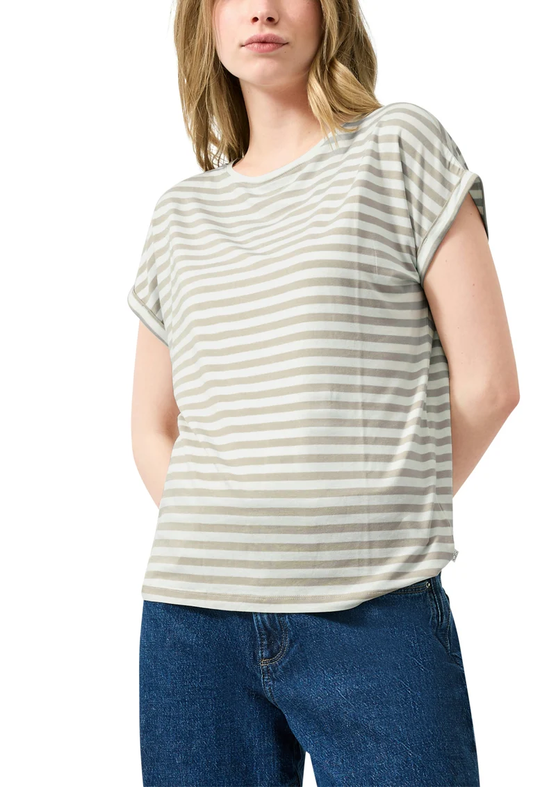 T-Shirt aus Lyocellmix