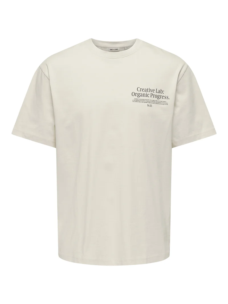 T-Shirt mit Rückenprint