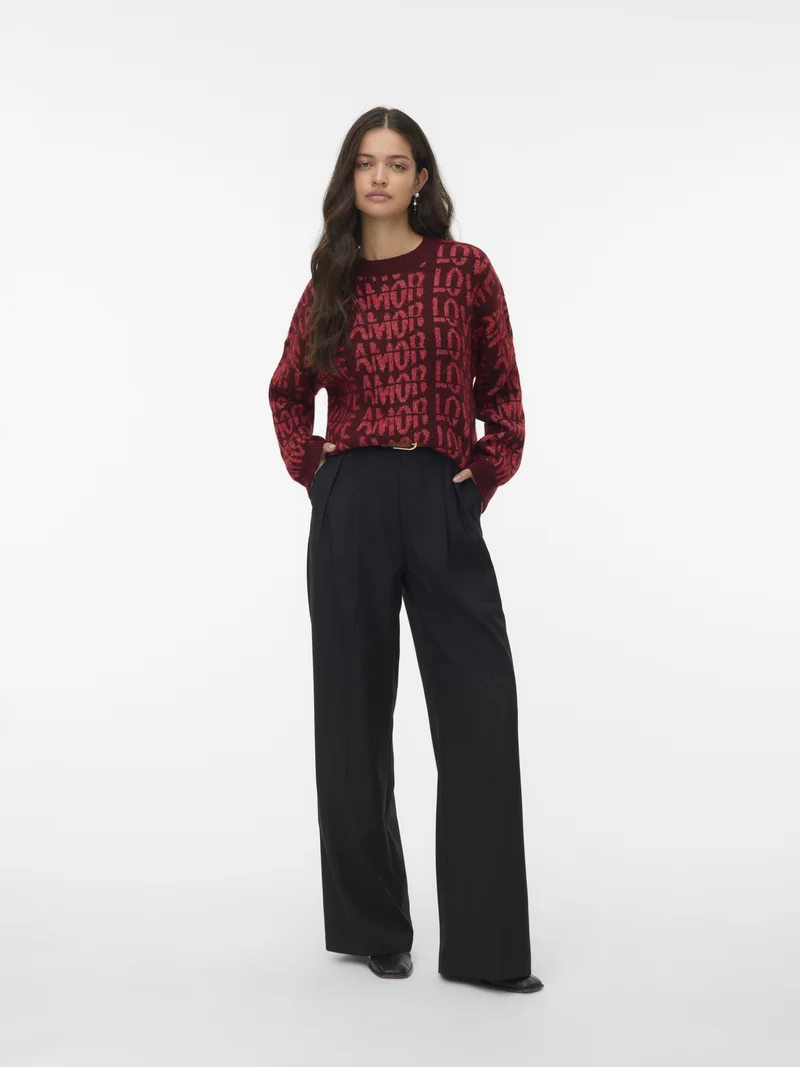 VMLOVE O-Neck Pullover