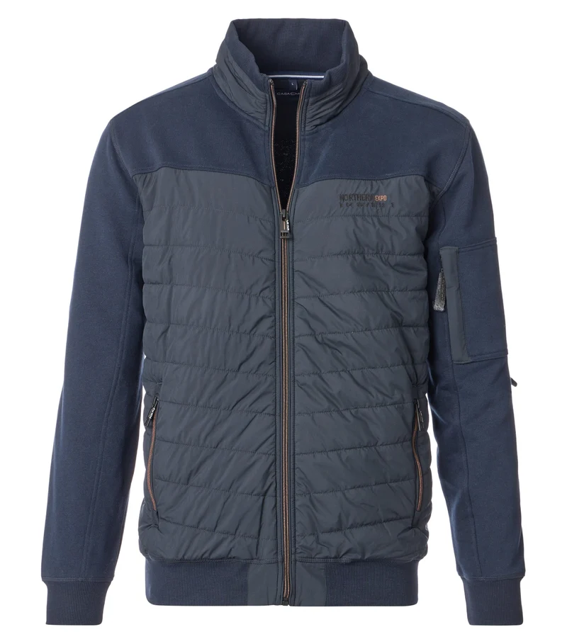 Hybrid-Sweatjacke