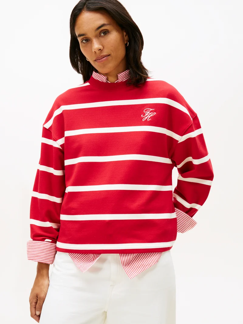 Sweatshirt Modern Fit aus Terry