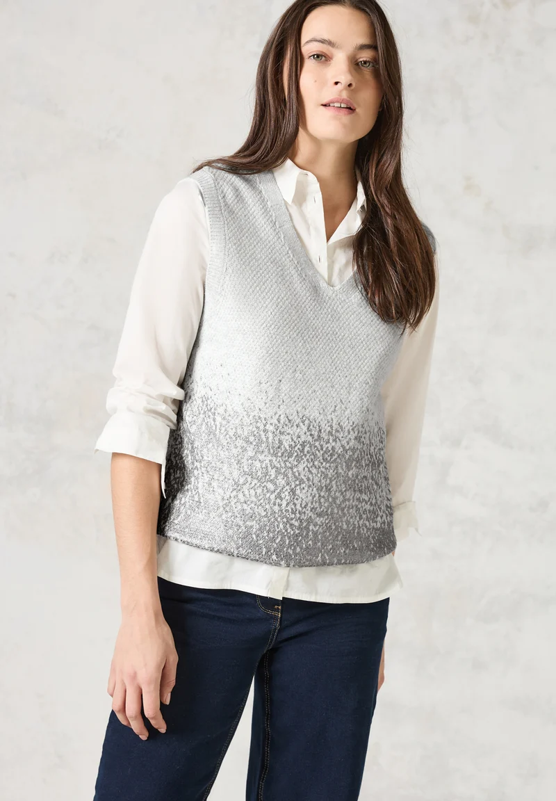 Pullunder mit Folien-Print