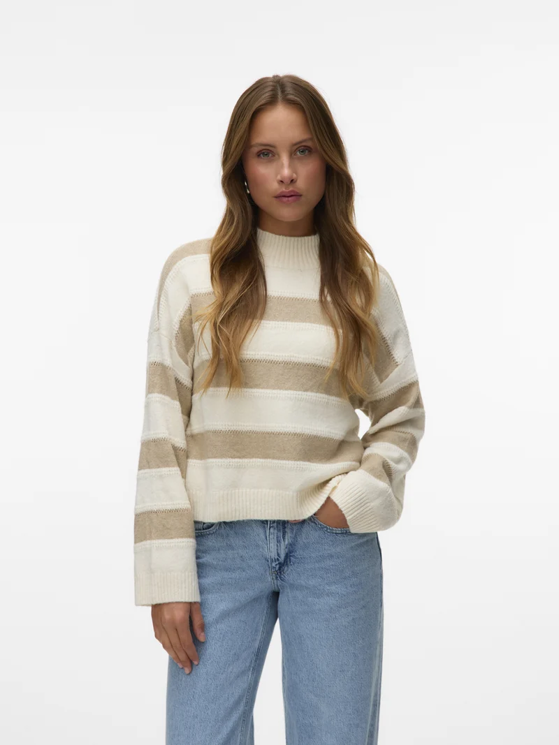 VMINEZ LS HIGHNECK Pullover