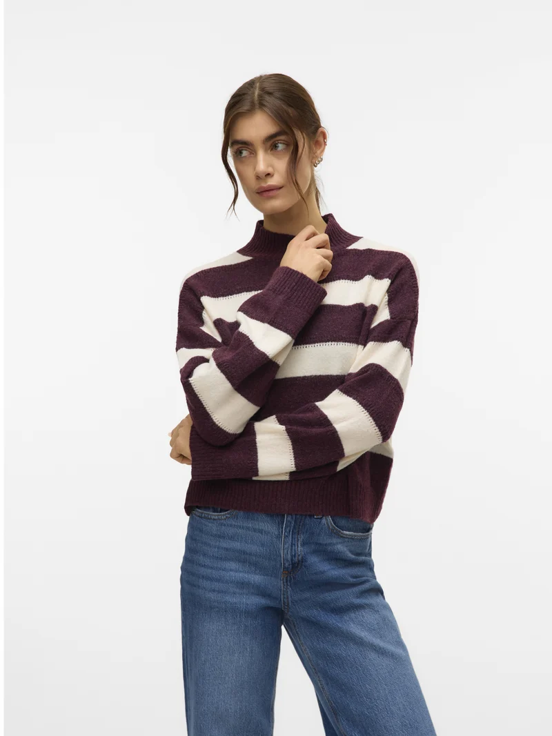 VMINEZ LS HIGHNECK Pullover