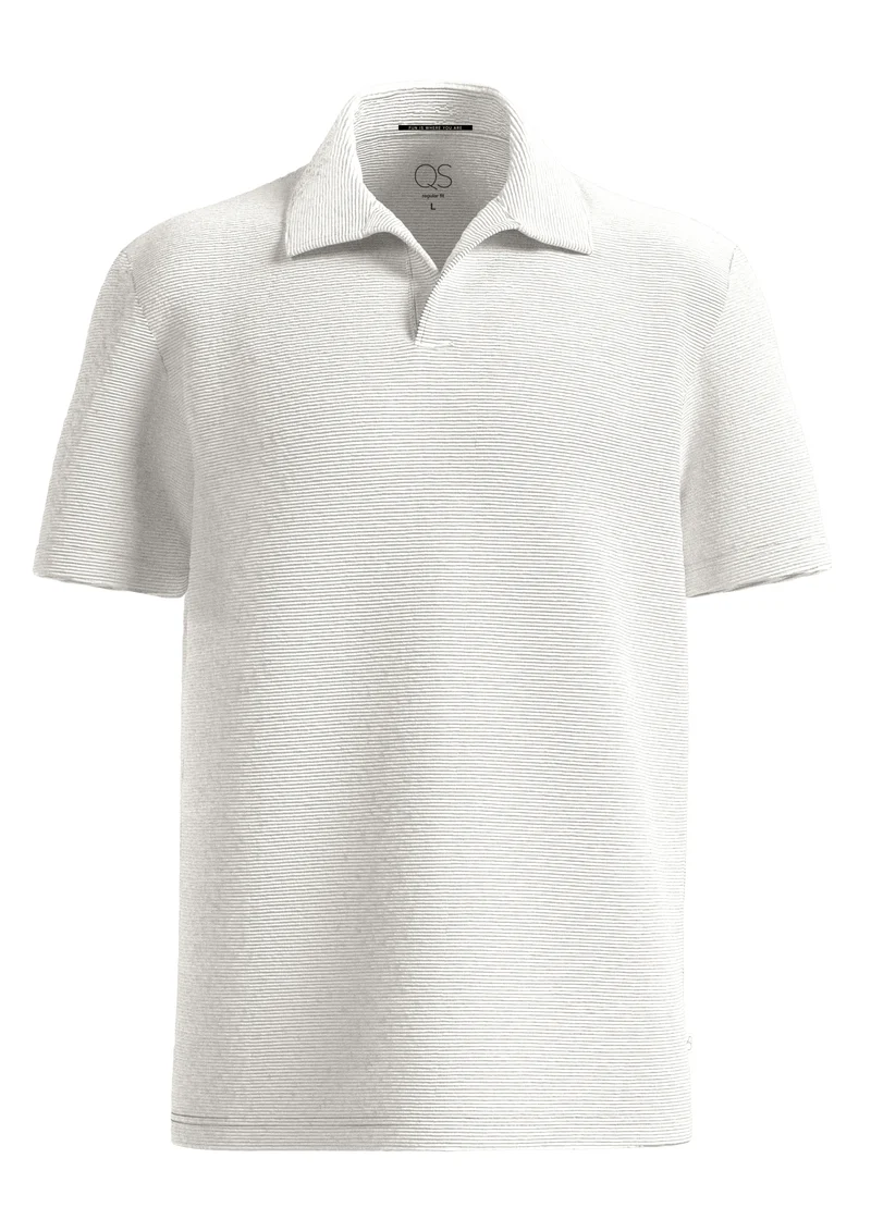 Polo-Shirt mit Struktur