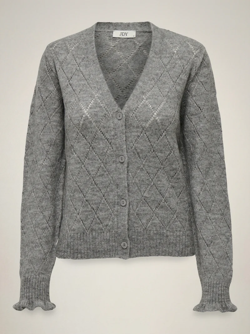 V-Ausschnitt Cardigan