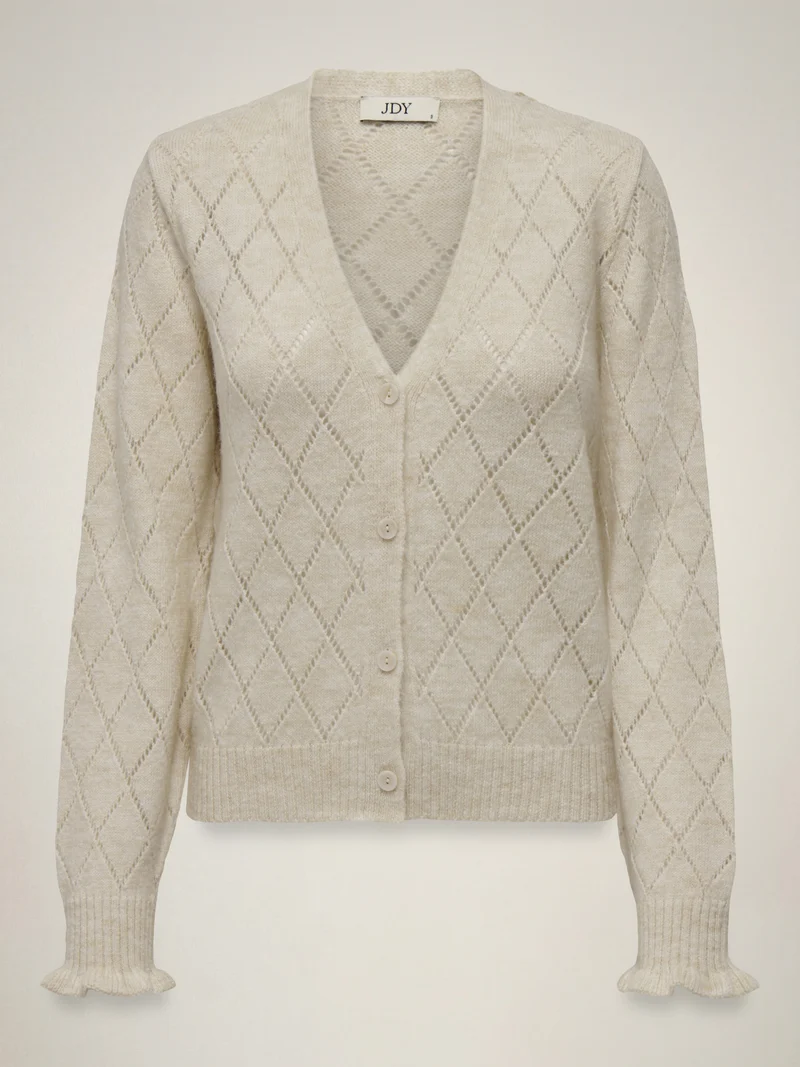 V-Ausschnitt Cardigan