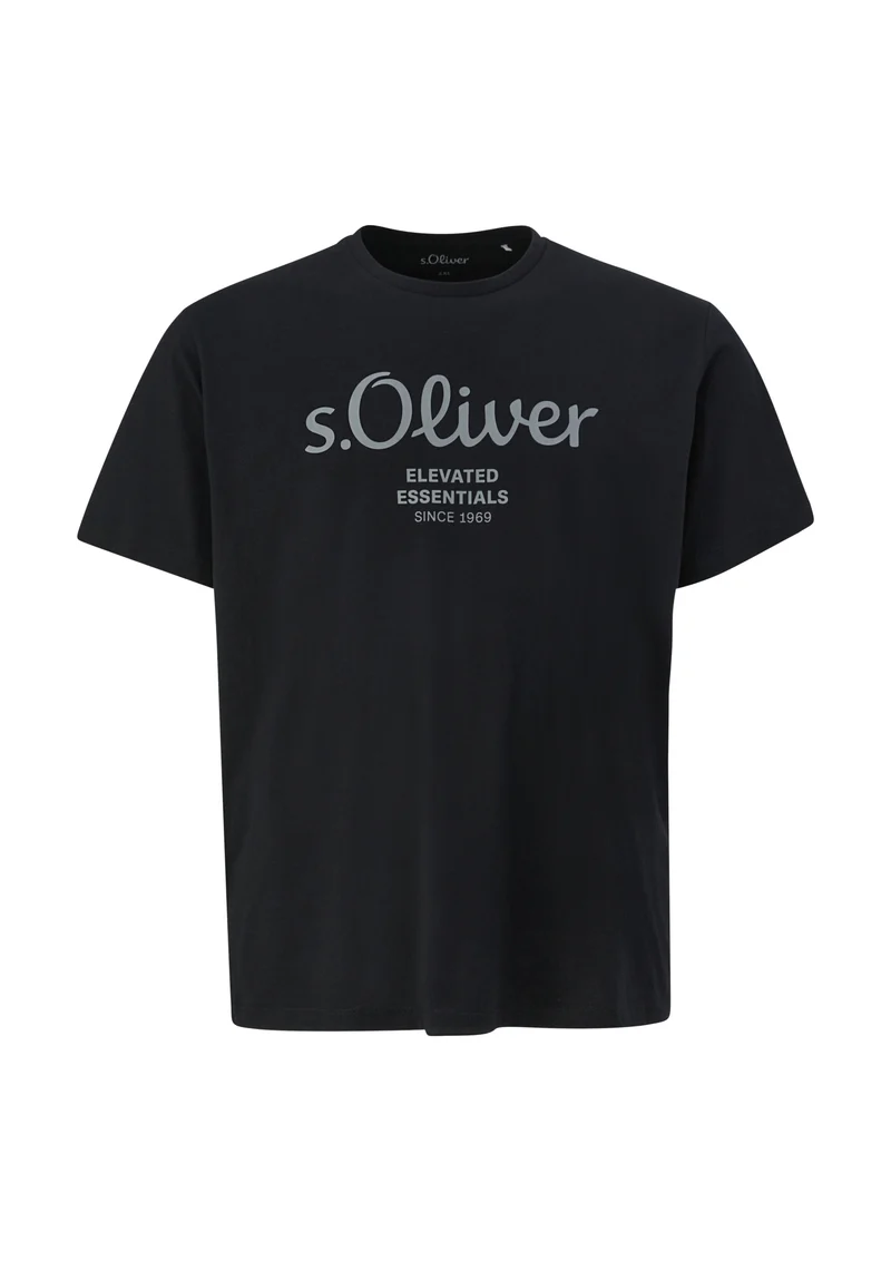 T-Shirt mit Logo-Print