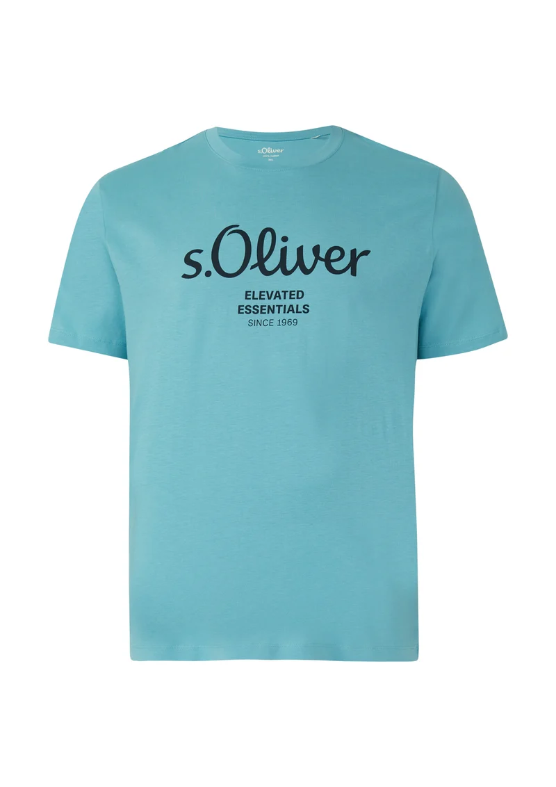 T-Shirt mit Logo-Print