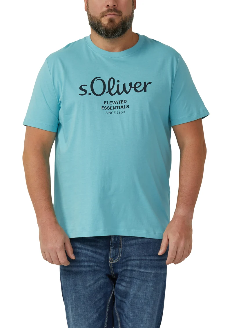 T-Shirt mit Logo-Print
