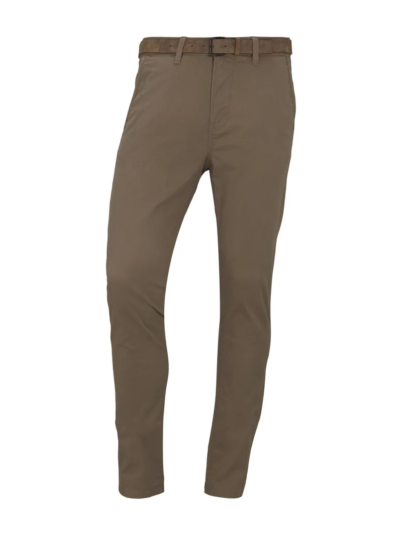 Chinohose mit Gürtel