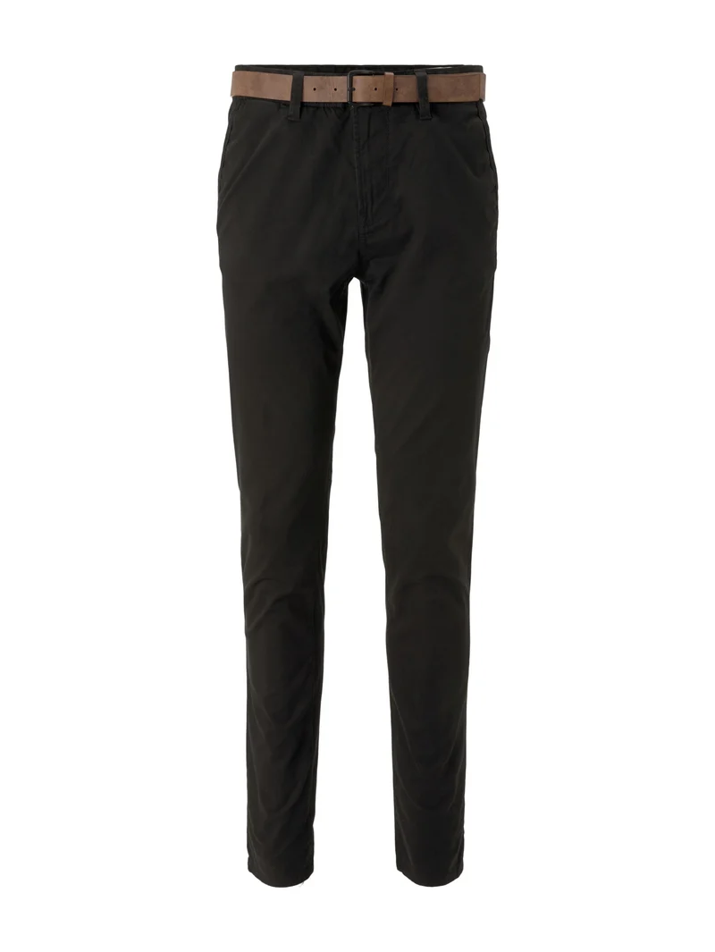 Chinohose mit Gürtel