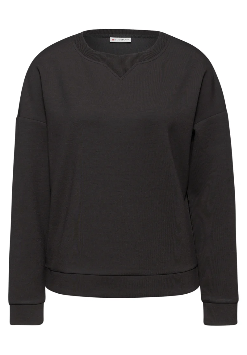 Shirt mit Ripp-Detail