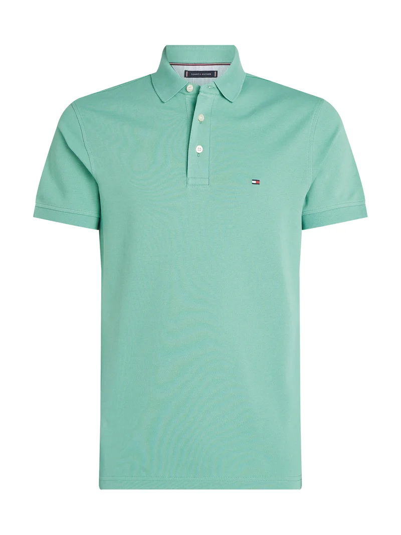 1985 Slim Fit Piqué-Poloshirt