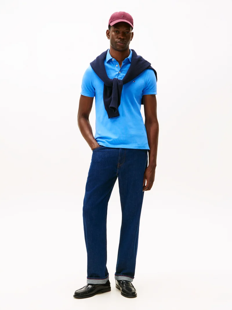 1985 Slim Fit Piqué-Poloshirt