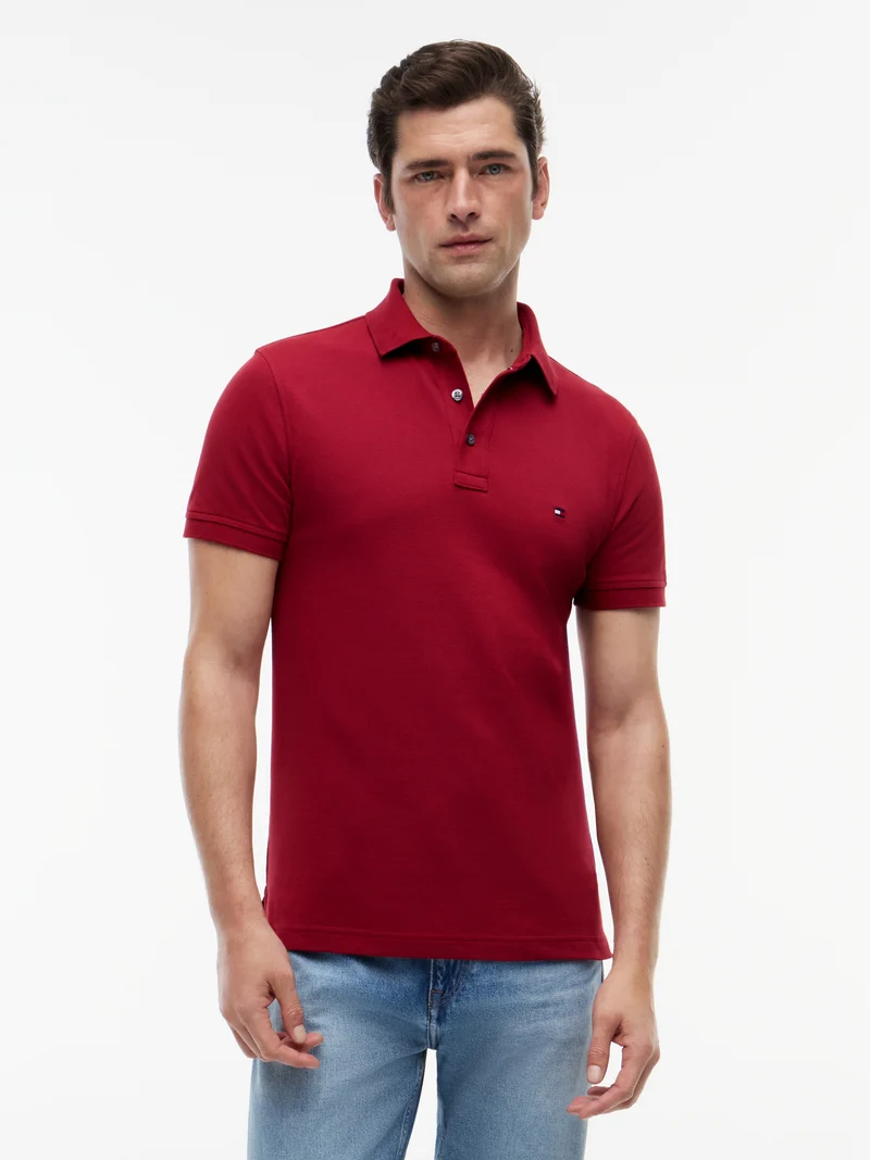 1985 Slim Fit Piqué-Poloshirt