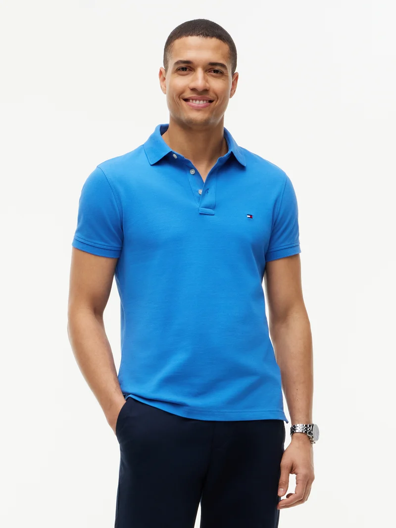 1985 Slim Fit Piqué-Poloshirt