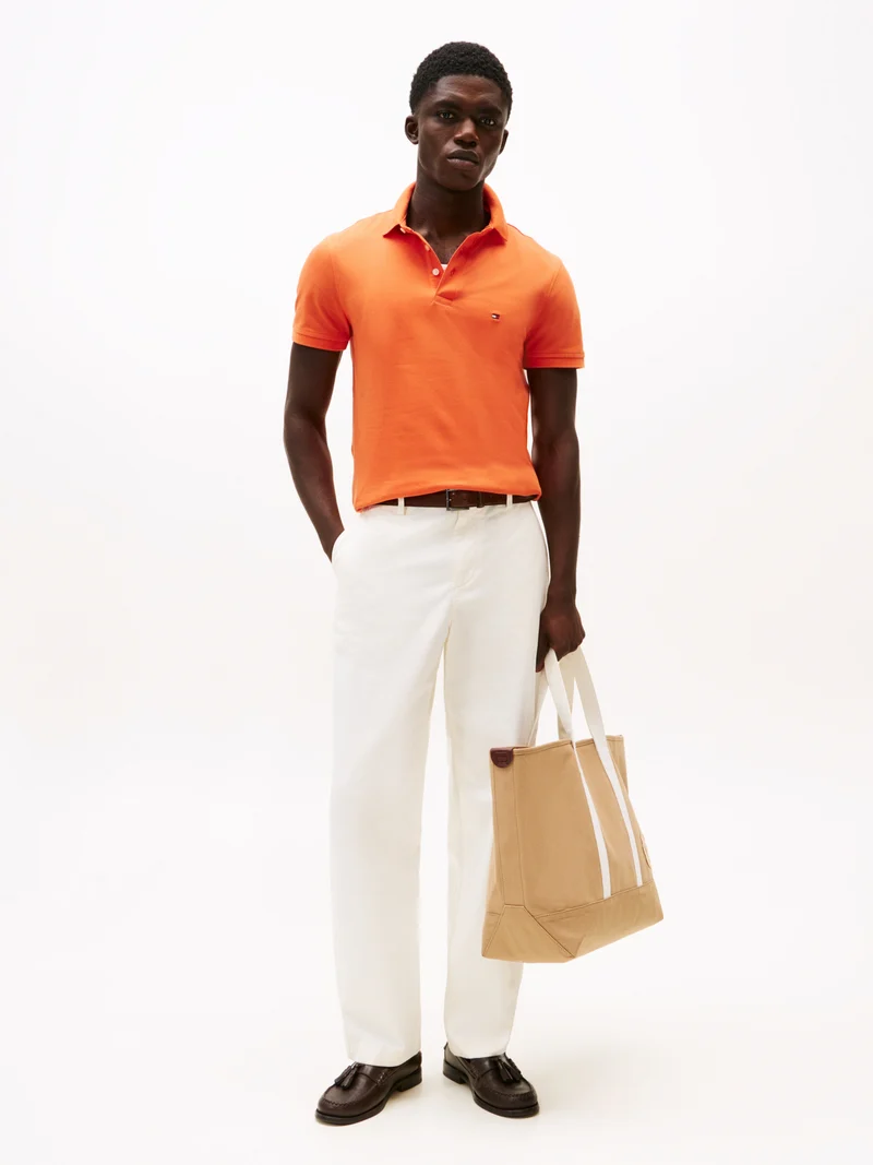 1985 Slim Fit Piqué-Poloshirt