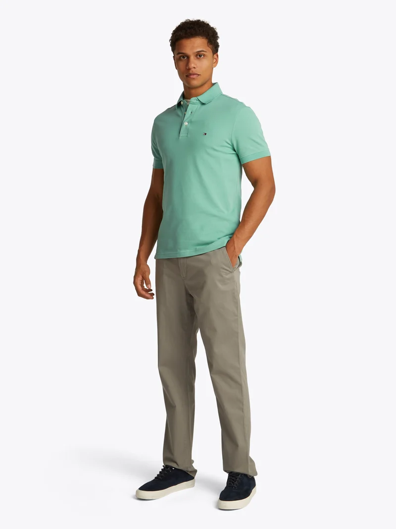 1985 Slim Fit Piqué-Poloshirt