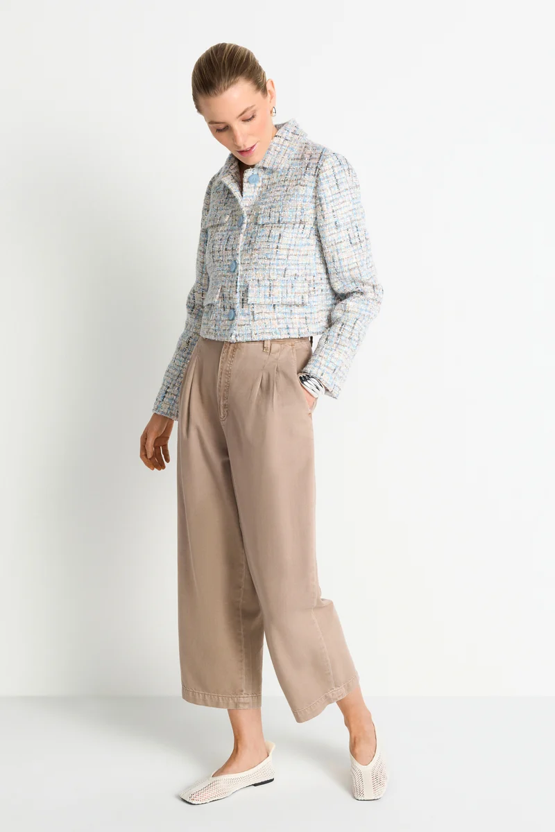 Bouclé Jacke