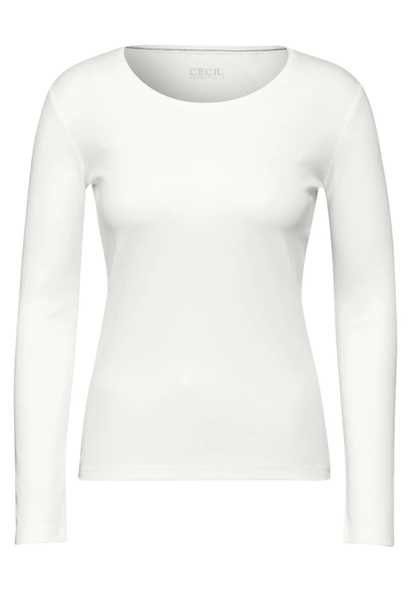 Shirt mit Rundhals