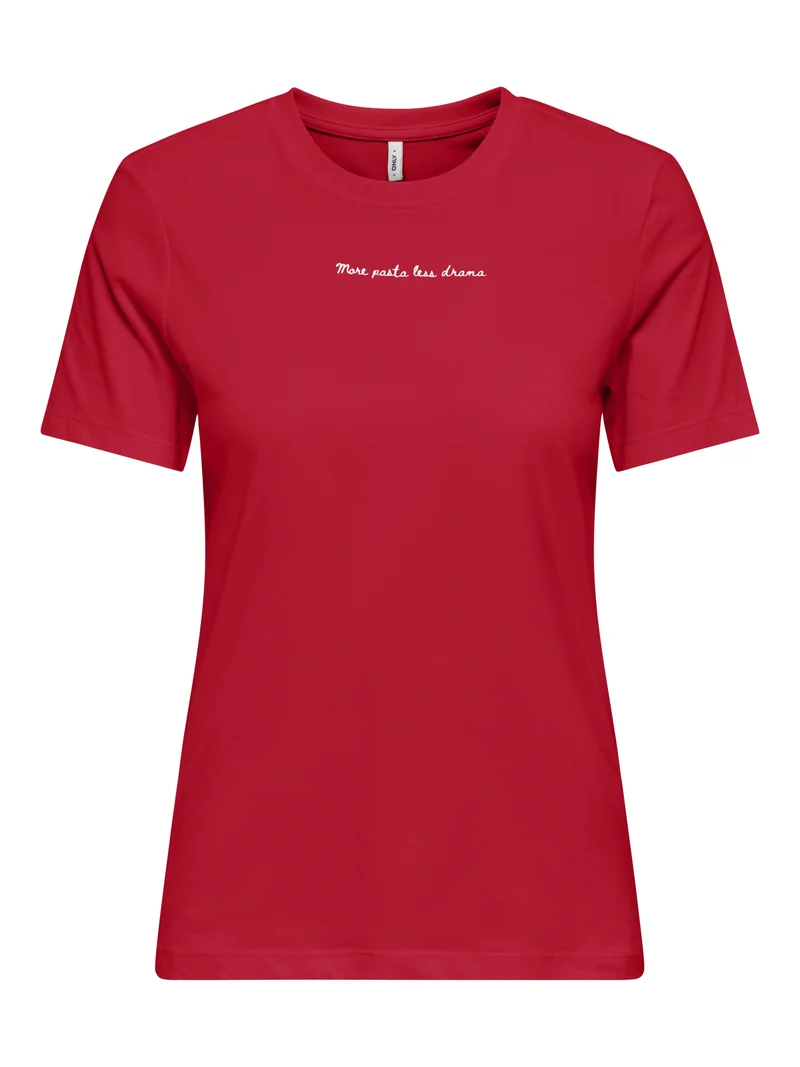 T-Shirt mit Rückenprint