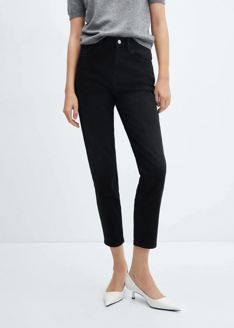 Jeans in Mom-Fit