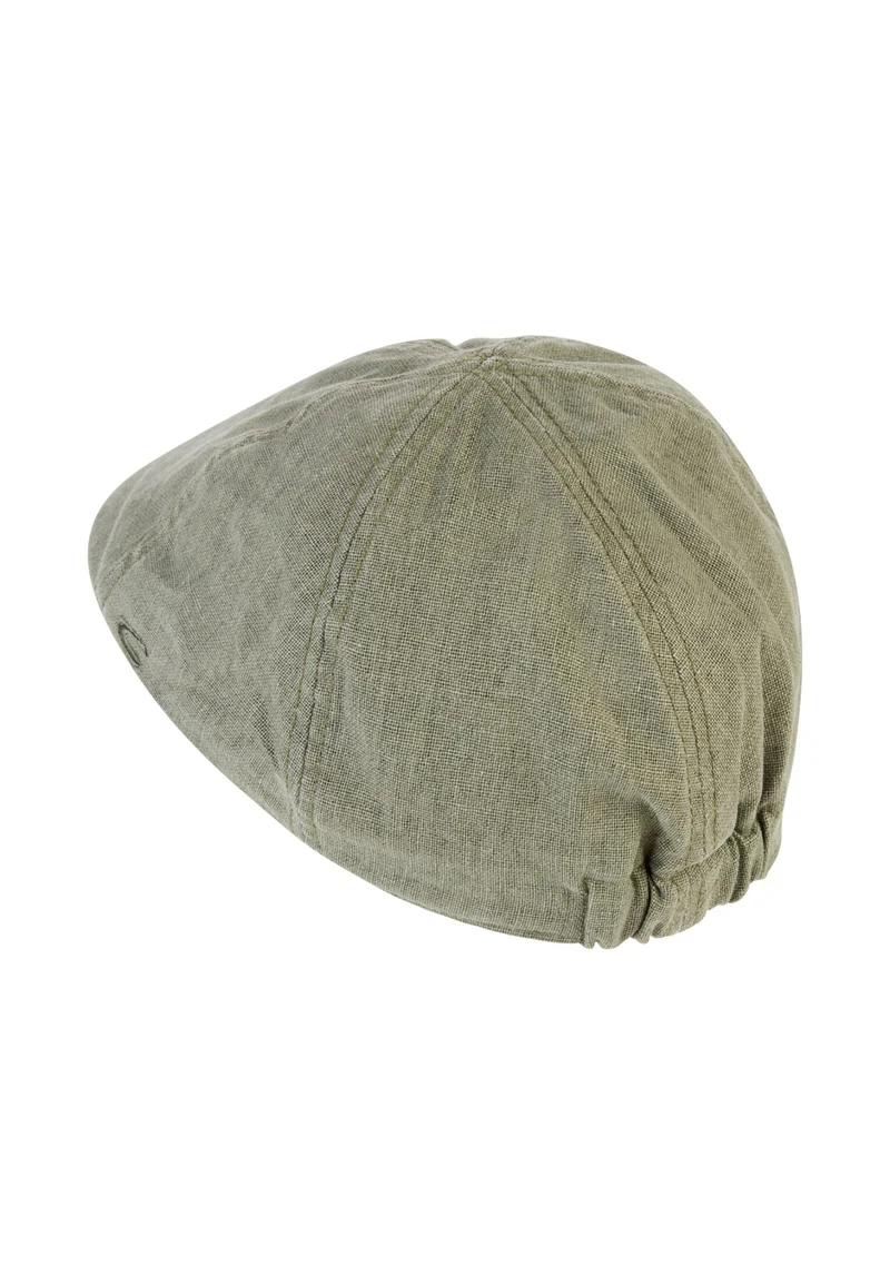 Flat Cap mit Gummizug