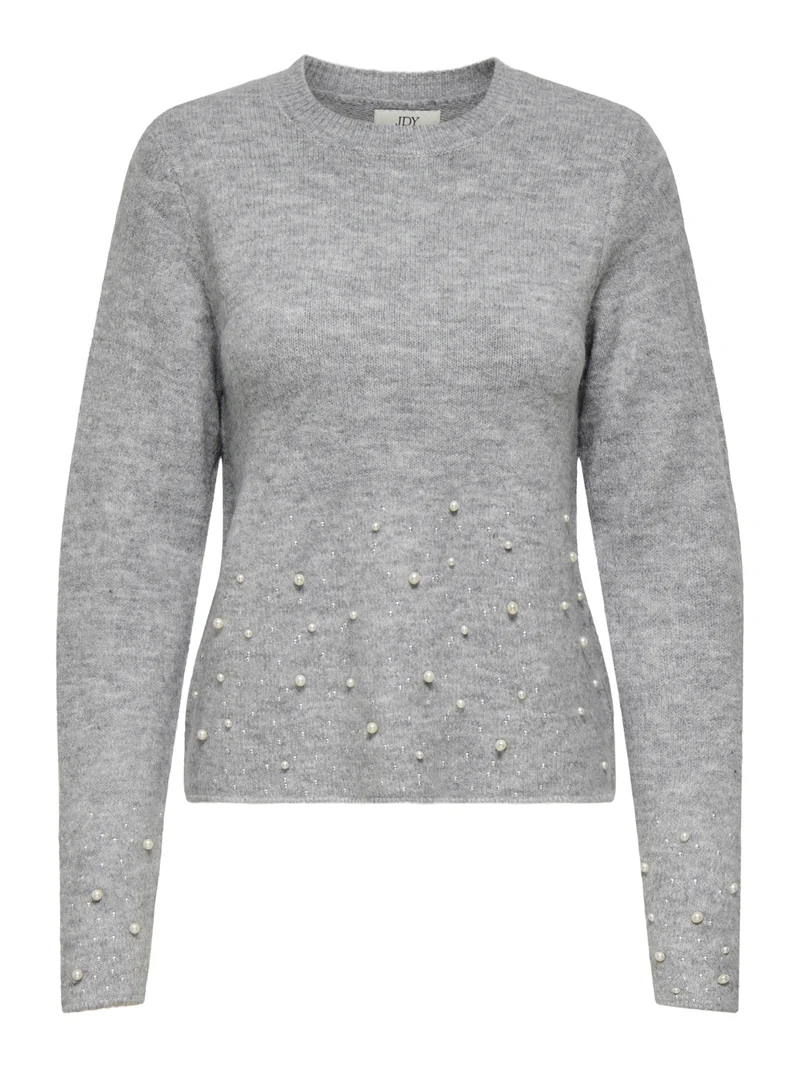 Pullover mit Perlen-Verzierung