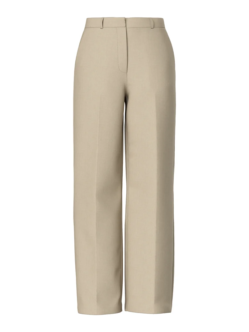 Stoffhose mit Bundfalte