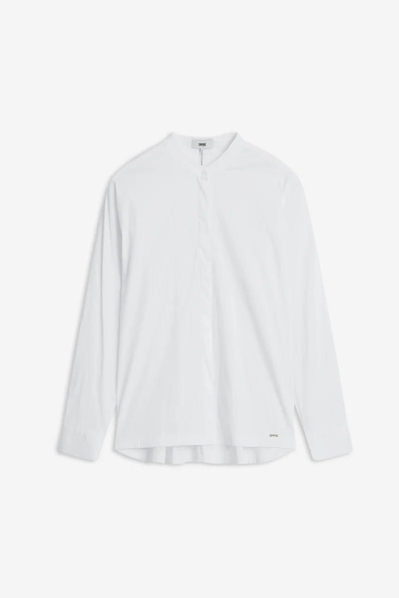 Bluse mit Rundhalsausschnitt