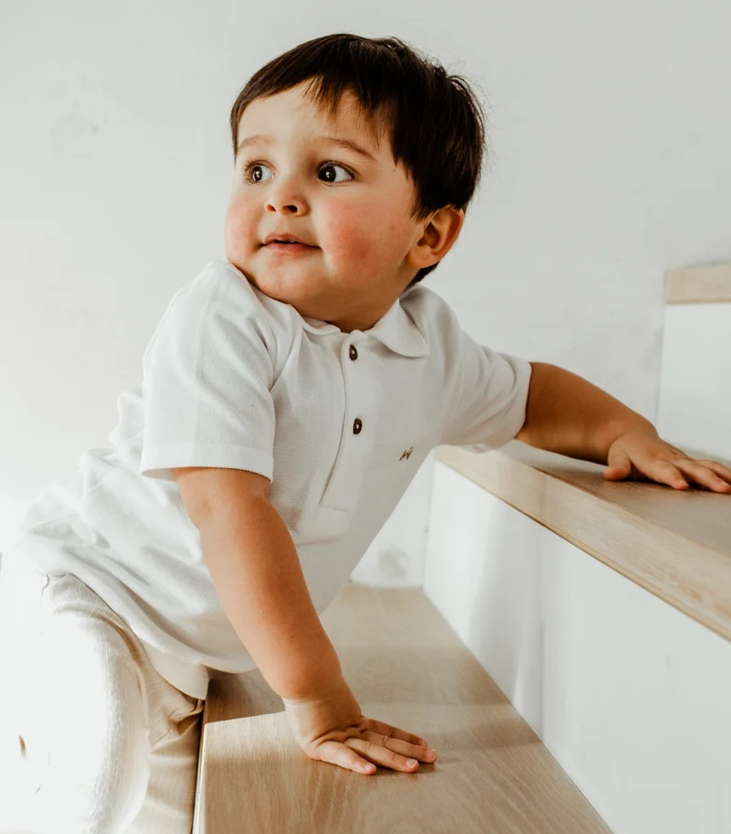 Poloshirt in Piquet-Polotrikot