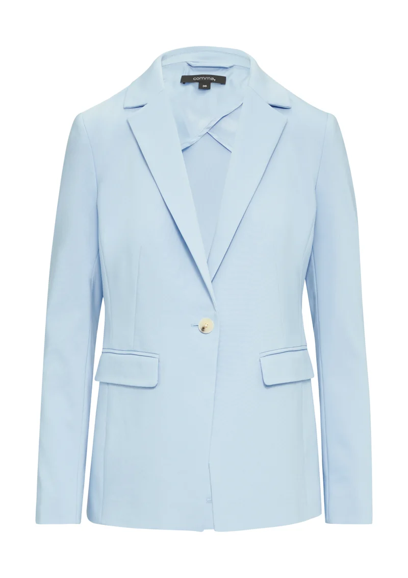Blazer mit Pattentaschen