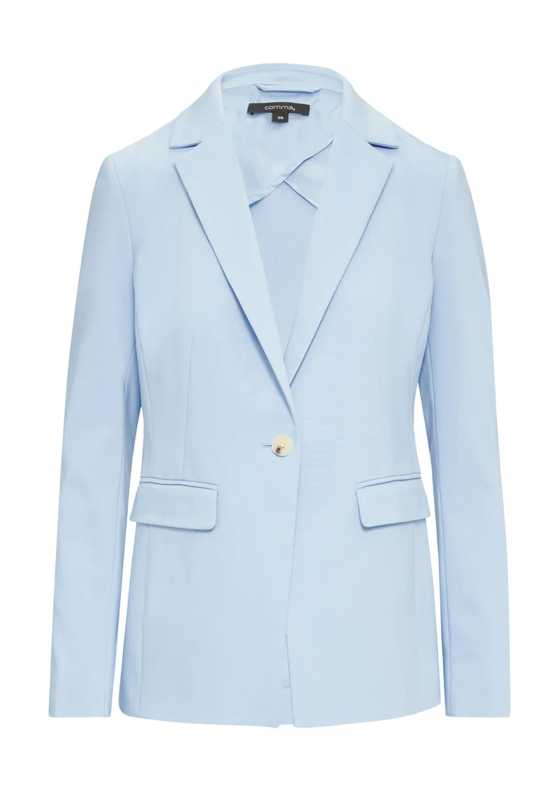 Blazer mit Pattentaschen