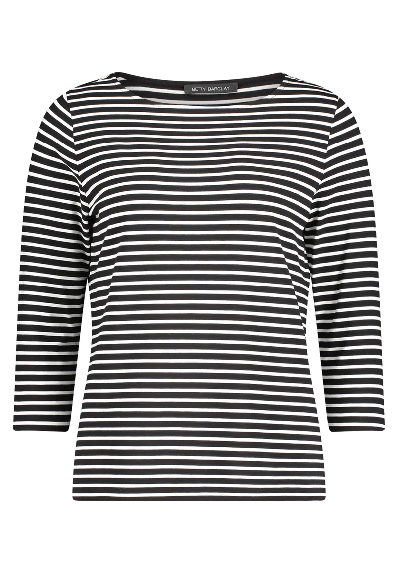 Basic Shirt mit 3/4 Ärmel
