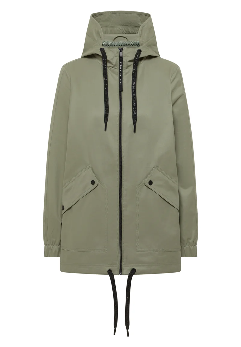 Windbreaker Midi-Jacke