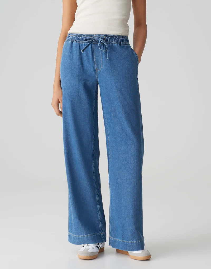 MIVA PALAZZO FRENCH Wide Jogpants