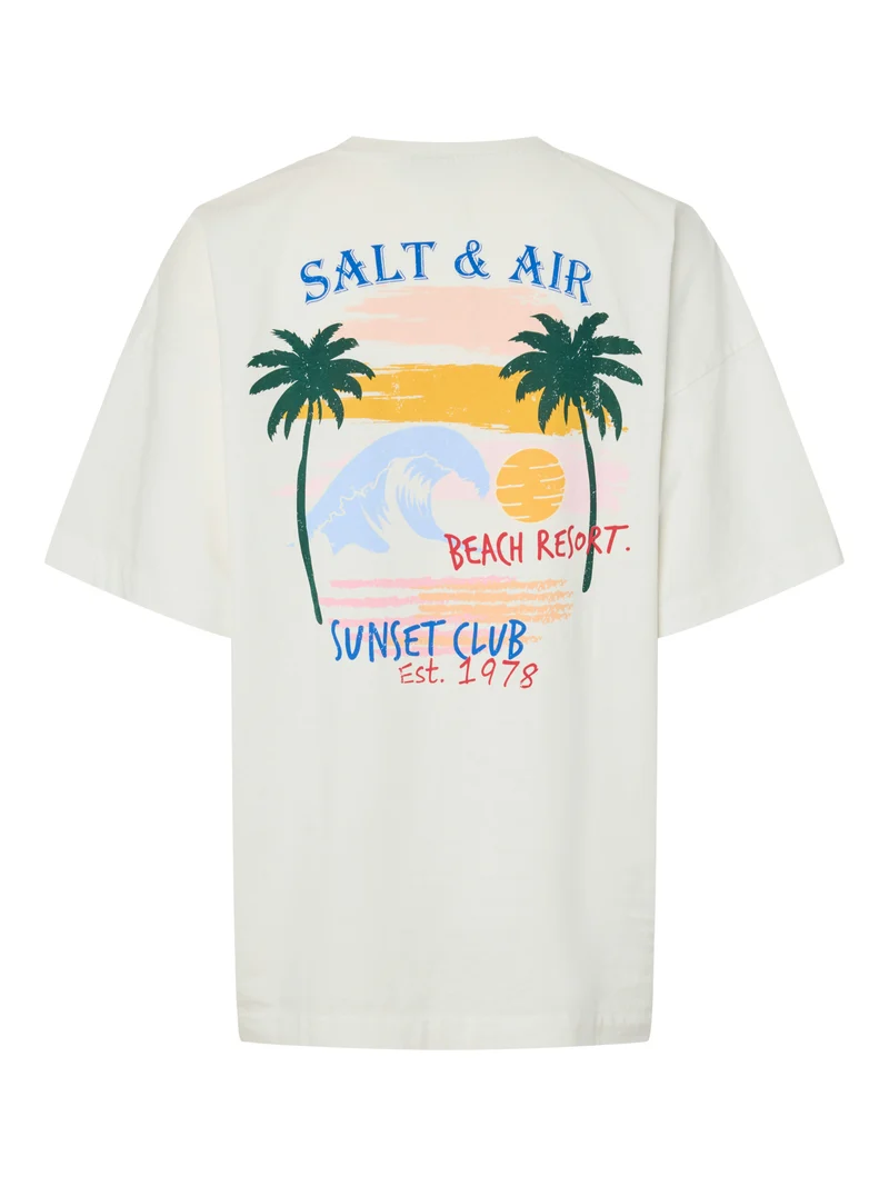 PCKISE OVERSIZED T-Shirt mit Rückenprint