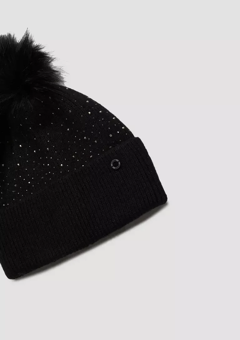 Strickmütze "Glitzersteine"