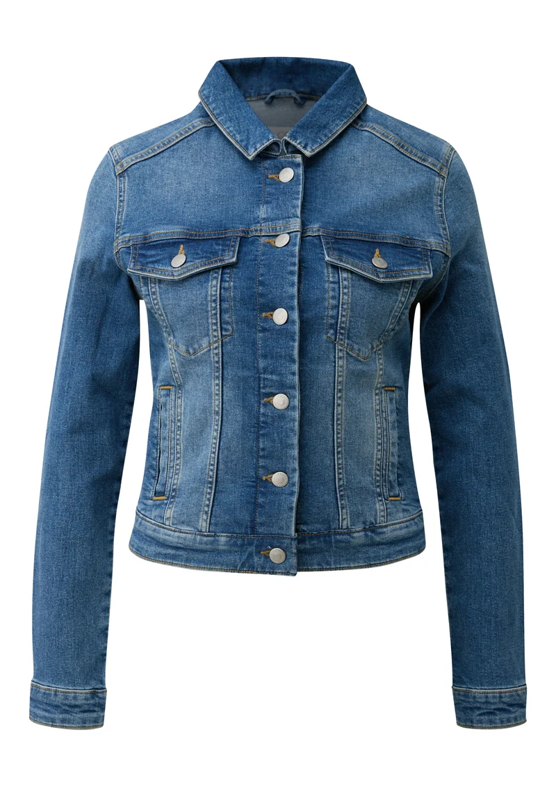 Elastische Jeansjacke