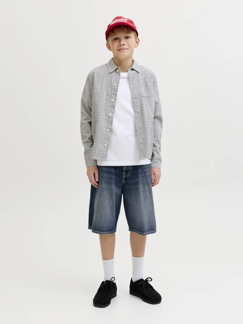JJIRON JJORIGINAL Extra Wide Jeansshorts