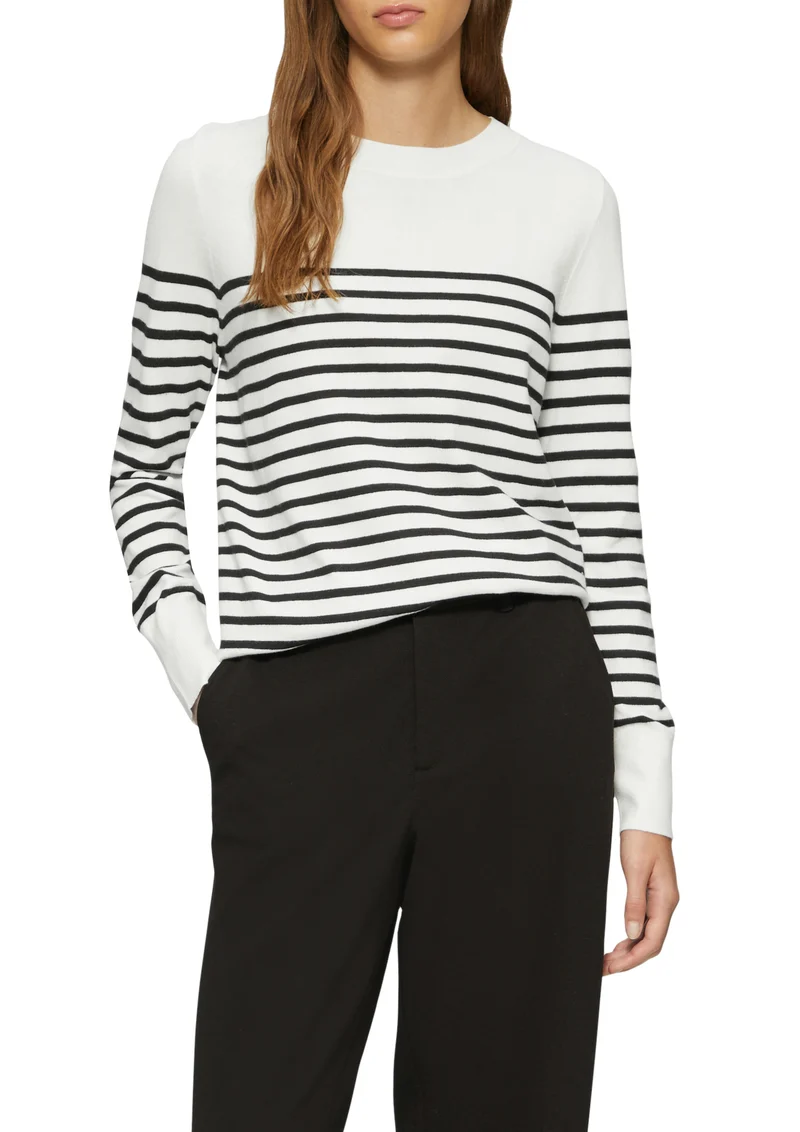 Gestreifter Pullover