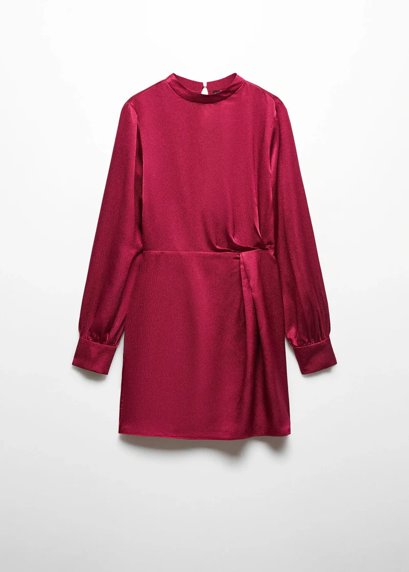 Kleid mit Ballonärmel